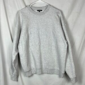 The Bar Gray on Gray Sweatshirt Women's Large